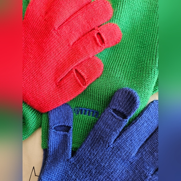 NWT/ FINGERLESS GLOVES SCARF Christmas gift 🎁 - Picture 5 of 9
